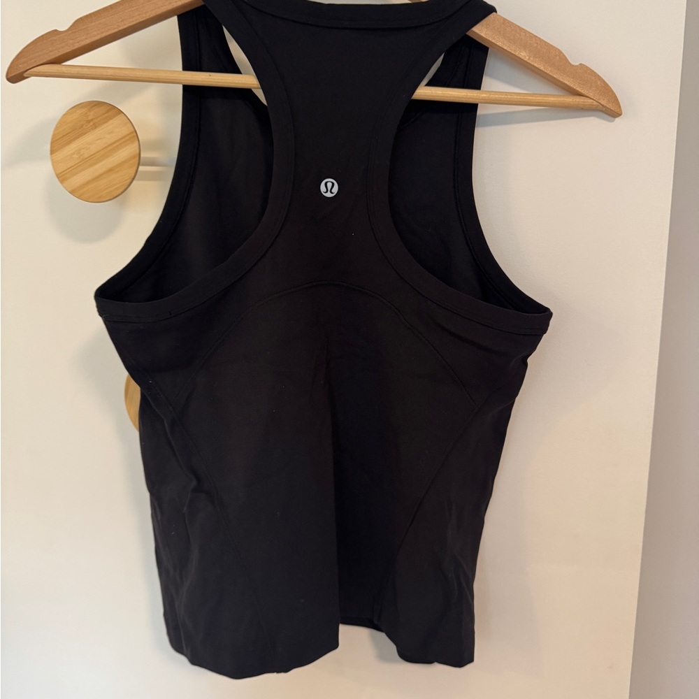 Lululemon cropped Align Black Racerback Tank
